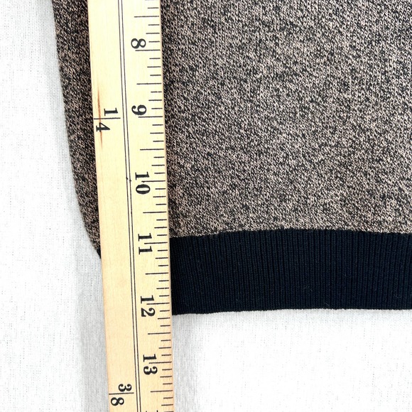 NUDE LUCY ACTIVE Knit Crop Top Womens Small Granite Black Shirt Workout NWT - Picture 16 of 16